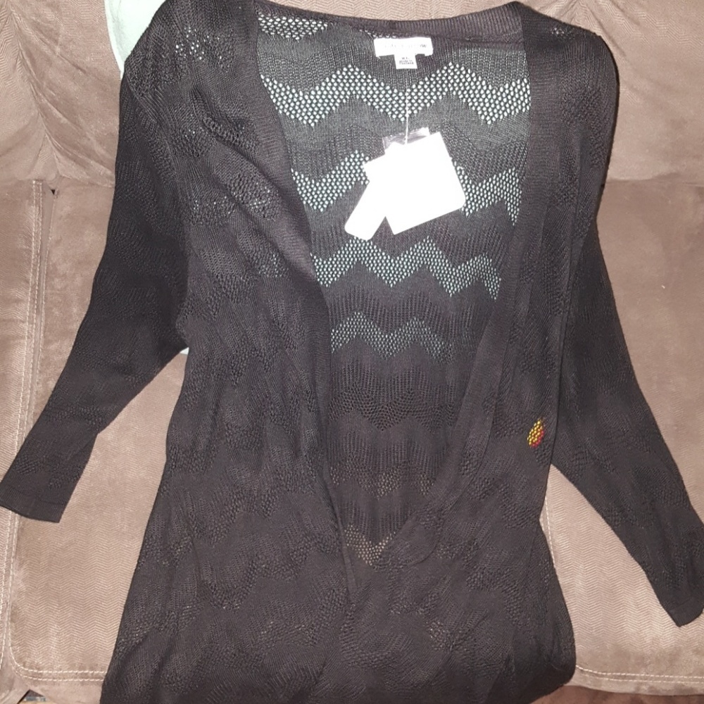 Black Lace SLINKY  Sweater